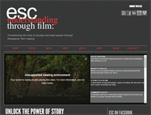 Tablet Screenshot of esc-film.com